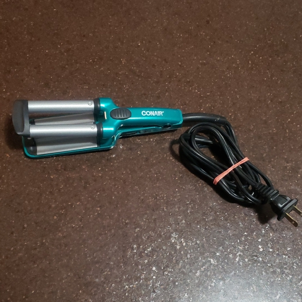 Conair S8C Mini You Wave Green High Heat Texture Waves Ultra Ceramic Styler